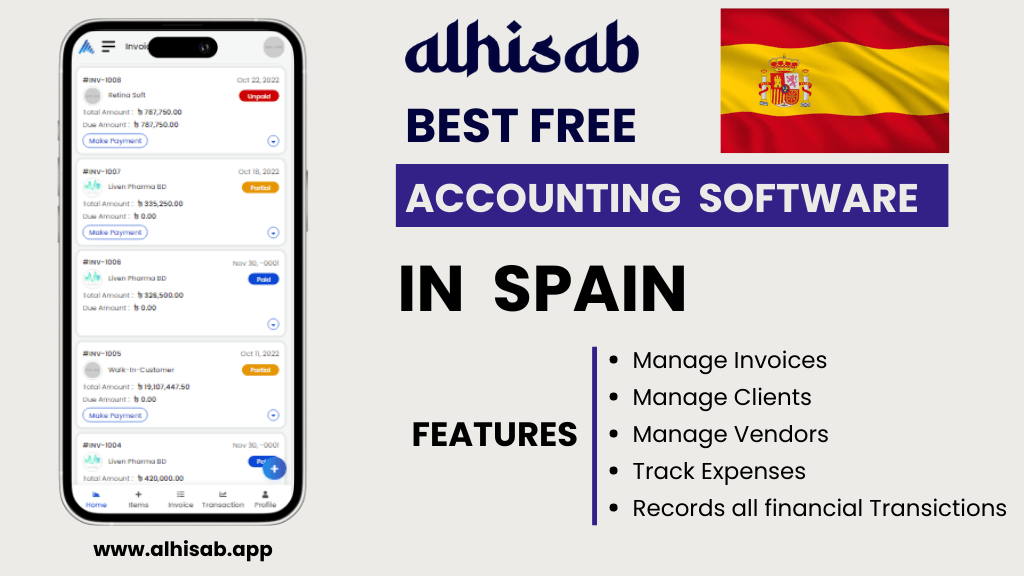 free Spanish accounting software